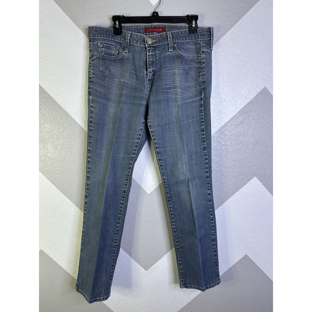 Levis Vintage Straight 562 Jeans Red Tab Size 14M / W32 Women's Actual (35x30)